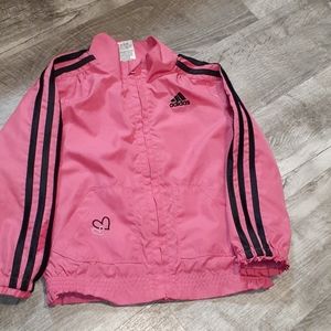 Girls Adidas windbraker jacket